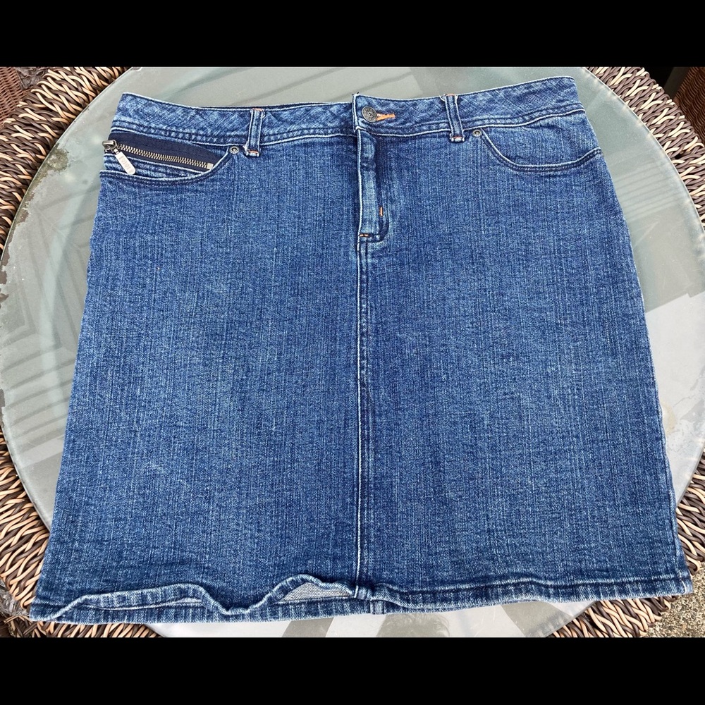 Vintage early 2000 Denver Hayes jean skirt
